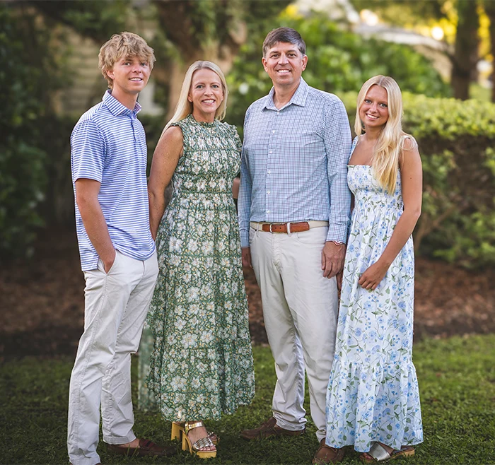 Dr. Wisner and his family
