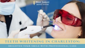 Explore professional teeth whitening in Charleston. Learn why patients choose Dr. Wisner at West Ashley Dental Center for safe, effective results.